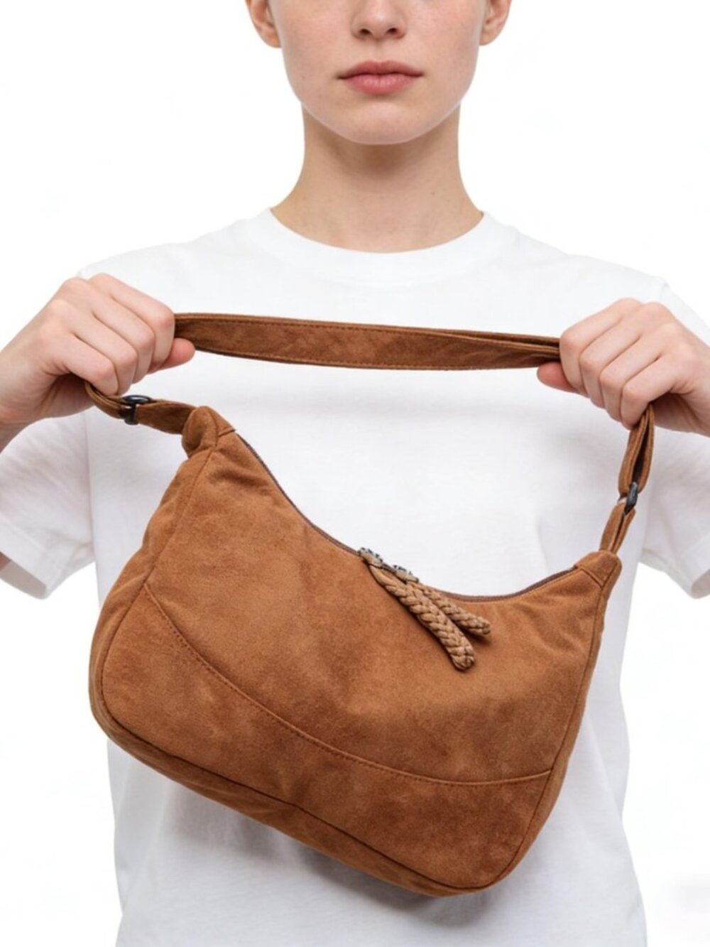 Shoulder Bag for Women,Ultra Soft Foldable Vegan Leather Crossbody Bag,Stylish